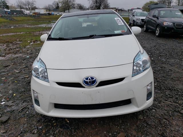 JTDKN3DU2A0119453 - 2010 TOYOTA PRIUS WHITE photo 5