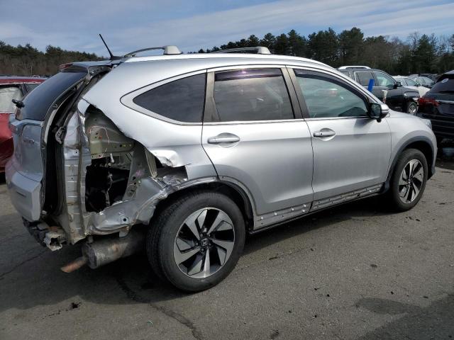 5J6RM4H94GL073123 - 2016 HONDA CR-V TOURING SILVER photo 3