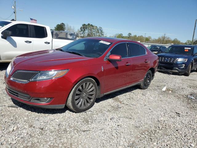 1LNHL9DK0DG604845 - 2013 LINCOLN MKS RED photo 1