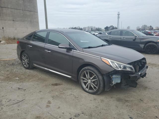 5NPE34AB4FH095551 - 2015 HYUNDAI SONATA SPORT BROWN photo 4