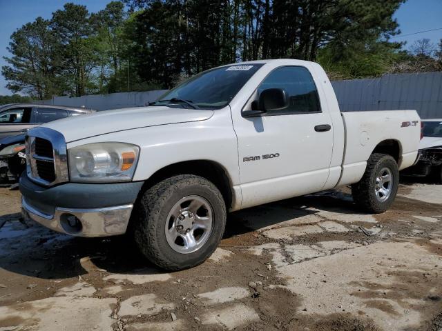 1D7HA16KX7J621934 - 2007 DODGE RAM 1500 ST WHITE photo 1