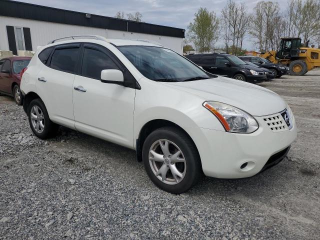 JN8AS5MT2AW028708 - 2010 NISSAN ROGUE S WHITE photo 4