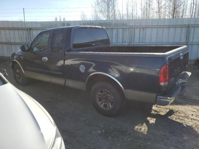 1FTRX17W82NB52861 - 2002 FORD F150 BLUE photo 2