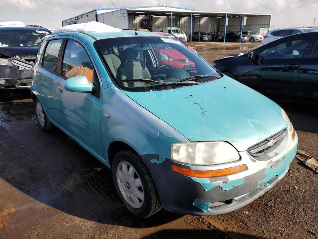 KL1TG62645B402796 - 2005 CHEVROLET AVEO LT GREEN photo 4