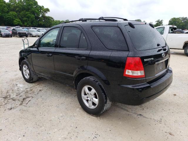 KNDJD733X65567755 - 2006 KIA SORENTO EX BLACK photo 2