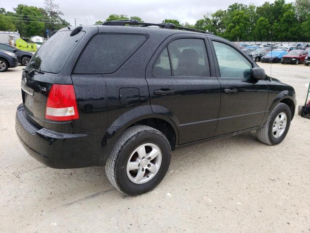 KNDJD733X65567755 - 2006 KIA SORENTO EX BLACK photo 3