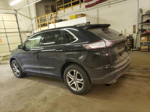 2FMPK4K9XGBB23160 - 2016 FORD EDGE TITANIUM BLACK photo 2