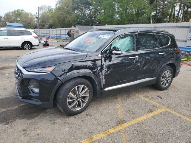 5NMS33AD9LH223824 - 2020 HYUNDAI SANTA FE SEL BLACK photo 1