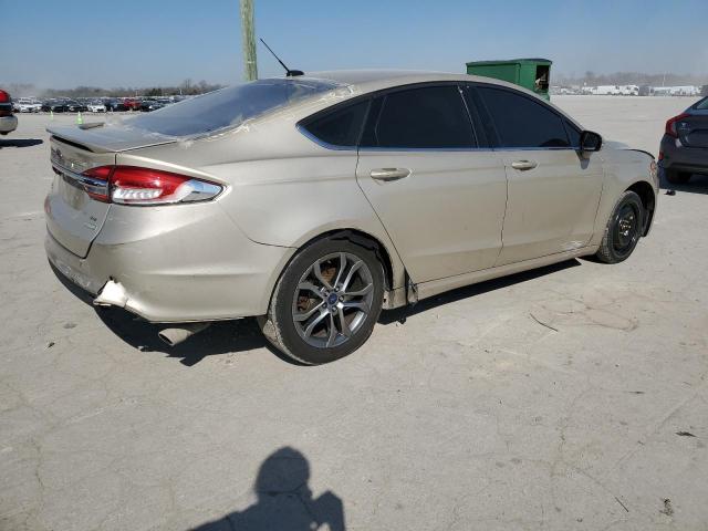 3FA6P0HD7HR376306 - 2017 FORD FUSION SE GOLD photo 3