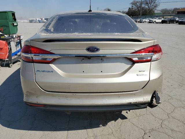 3FA6P0HD7HR376306 - 2017 FORD FUSION SE GOLD photo 6