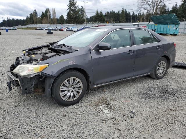4T4BF1FK6DR294056 - 2013 TOYOTA CAMRY L GRAY photo 1