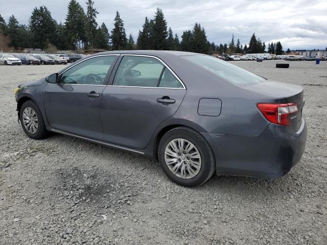 4T4BF1FK6DR294056 - 2013 TOYOTA CAMRY L GRAY photo 2