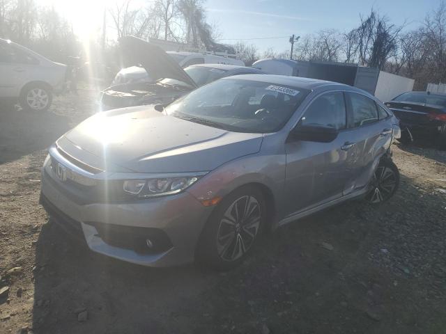 2HGFC1F72HH654616 - 2017 HONDA CIVIC EXL SILVER photo 1