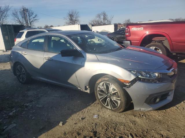 2HGFC1F72HH654616 - 2017 HONDA CIVIC EXL SILVER photo 4