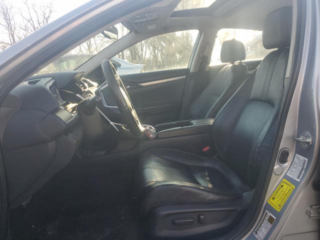 2HGFC1F72HH654616 - 2017 HONDA CIVIC EXL SILVER photo 7