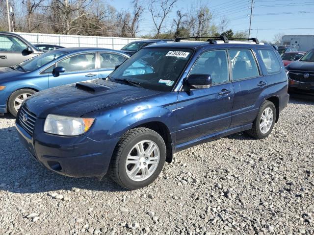 JF1SG69646H725616 - 2006 SUBARU FORESTER 2.5XT BLUE photo 1