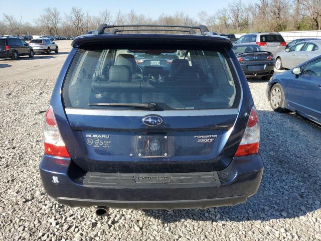 JF1SG69646H725616 - 2006 SUBARU FORESTER 2.5XT BLUE photo 6