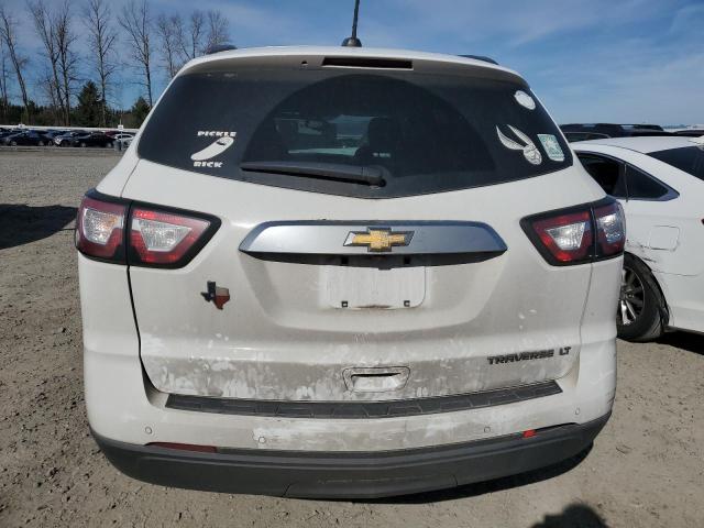 1GNKRGKD5GJ303228 - 2016 CHEVROLET TRAVERSE LT WHITE photo 6