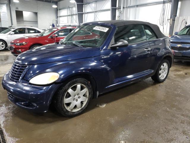 3C3EY55E85T299042 - 2005 CHRYSLER PT CRUISER TOURING BLUE photo 1