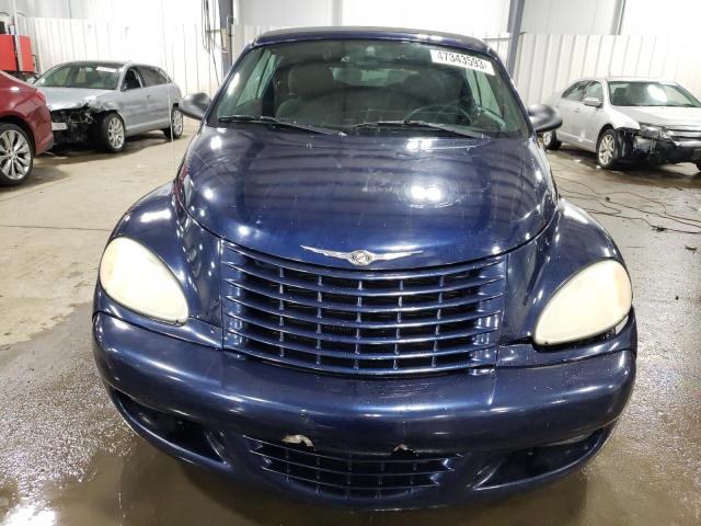 3C3EY55E85T299042 - 2005 CHRYSLER PT CRUISER TOURING BLUE photo 5