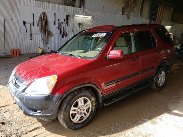 JHLRD78803C002593 - 2003 HONDA CR-V EX MAROON photo 1