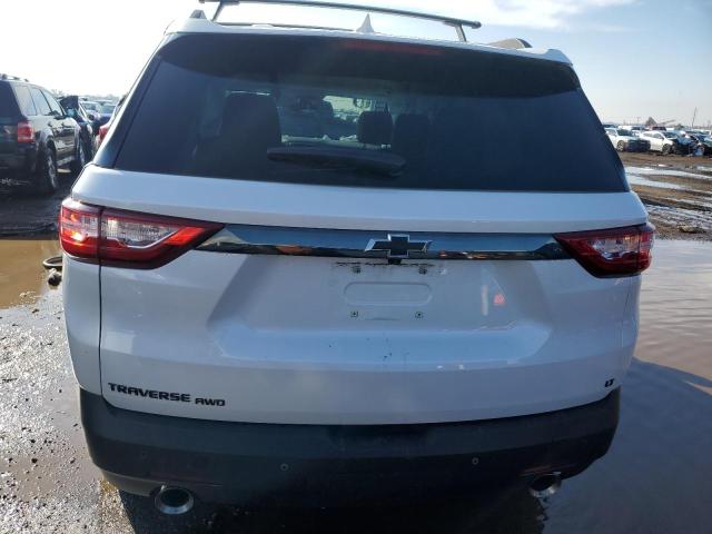 1GNEVGKW7MJ190355 - 2021 CHEVROLET TRAVERSE LT WHITE photo 6