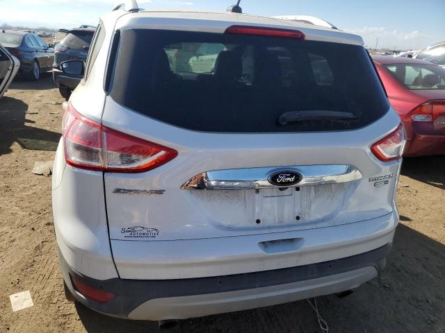 1FMCU9J90EUC51177 - 2014 FORD ESCAPE TITANIUM WHITE photo 6