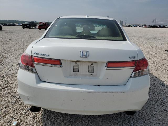 1HGCP3F85CA002169 - 2012 HONDA ACCORD EXL WHITE photo 6