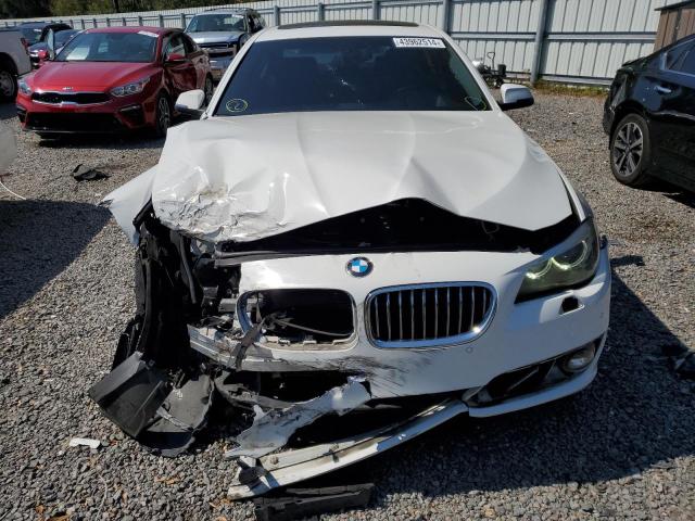 WBA5A7C5XFD621568 - 2015 BMW 528 XI WHITE photo 5