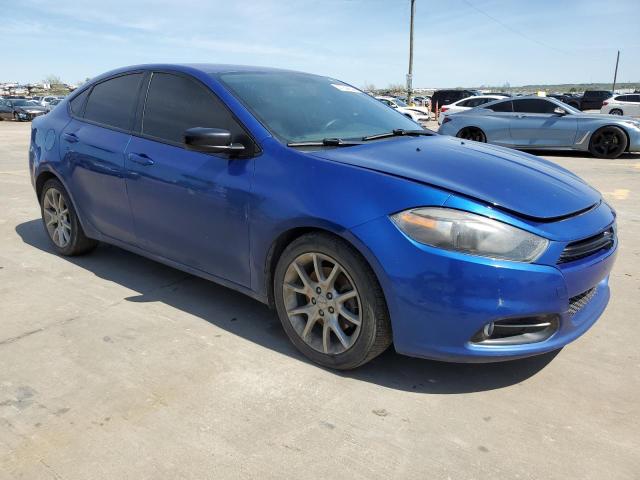 1C3CDFBA5DD338636 - 2013 DODGE DART SXT BLUE photo 4