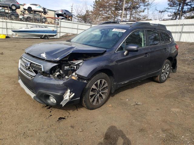4S4BSENC3F3292653 - 2015 SUBARU OUTBACK 3.6R LIMITED GRAY photo 1