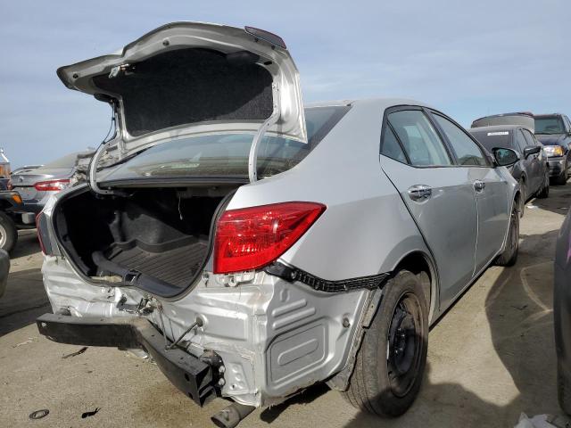 5YFBURHE0KP888016 - 2019 TOYOTA COROLLA L SILVER photo 3