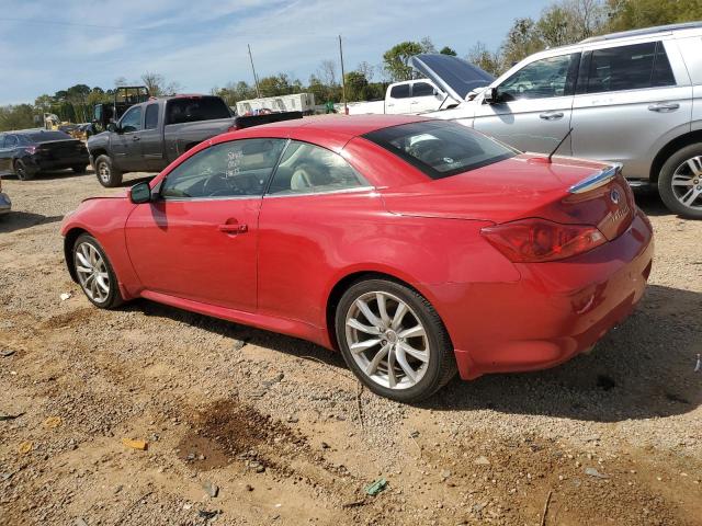 JN1CV6FE4DM772247 - 2013 INFINITI G37 SPORT RED photo 2