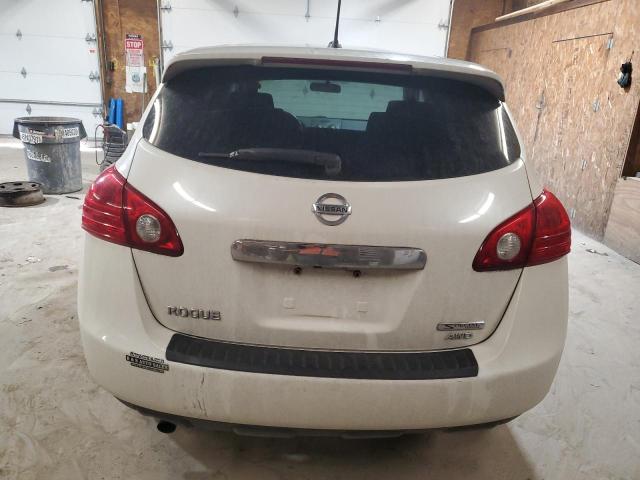 JN8AS5MV1DW661948 - 2013 NISSAN ROGUE S WHITE photo 6