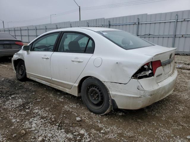 2HGFA15699H102028 - 2009 HONDA CIVIC LX-S 白色 照片 2