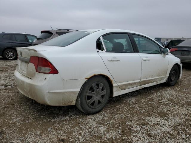 2HGFA15699H102028 - 2009 HONDA CIVIC LX-S 白色 照片 3