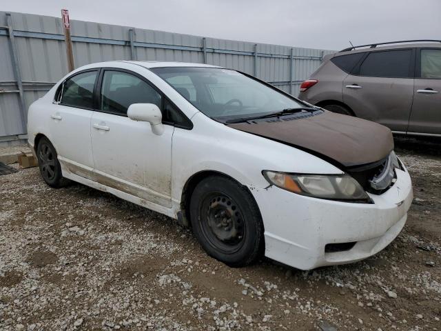 2HGFA15699H102028 - 2009 HONDA CIVIC LX-S 白色 照片 4