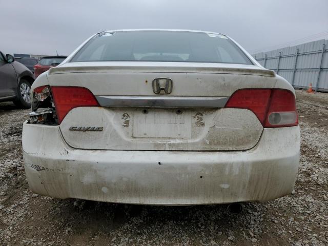 2HGFA15699H102028 - 2009 HONDA CIVIC LX-S 白色 照片 6