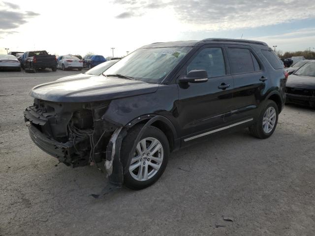 1FM5K8D80KGA21743 - 2019 FORD EXPLORER XLT BLACK photo 1