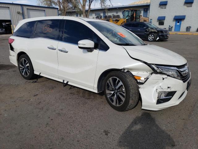 5FNRL6H98JB008743 - 2018 HONDA ODYSSEY ELITE WHITE photo 4