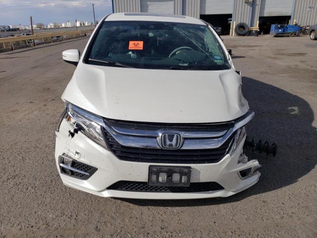 5FNRL6H98JB008743 - 2018 HONDA ODYSSEY ELITE Biały zdjęcie 5