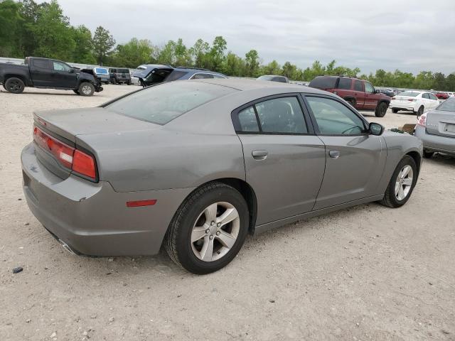 2B3CL3CG5BH513551 - 2011 DODGE CHARGER GRAY photo 3