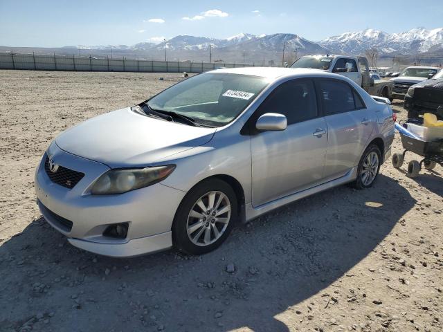 1NXBU4EE9AZ285733 - 2010 TOYOTA COROLLA BASE GRAY photo 1