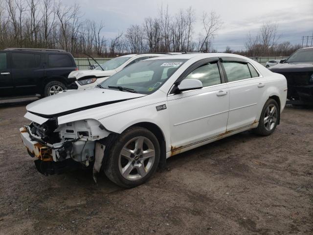 1G1ZH57B894152630 - 2009 CHEVROLET MALIBU 1LT WHITE photo 1