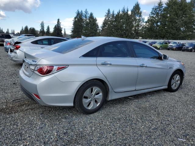 KMHEC4A4XEA108449 - 2014 HYUNDAI SONATA HYBRID SILVER photo 3