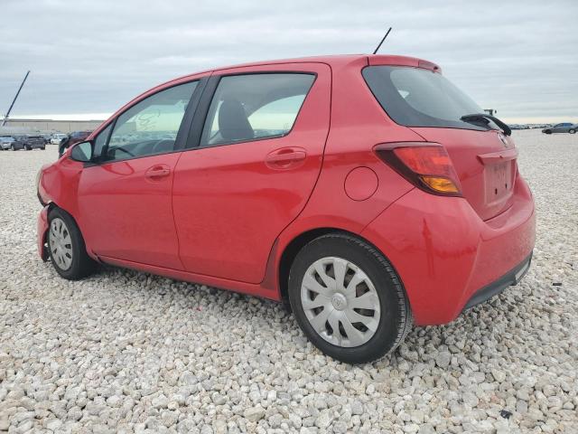 VNKKTUD31FA041596 - 2015 TOYOTA YARIS RED photo 2