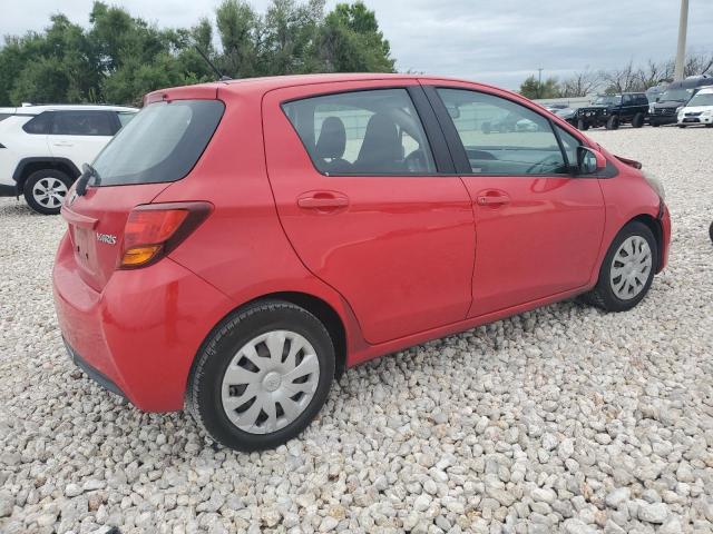 VNKKTUD31FA041596 - 2015 TOYOTA YARIS RED photo 3