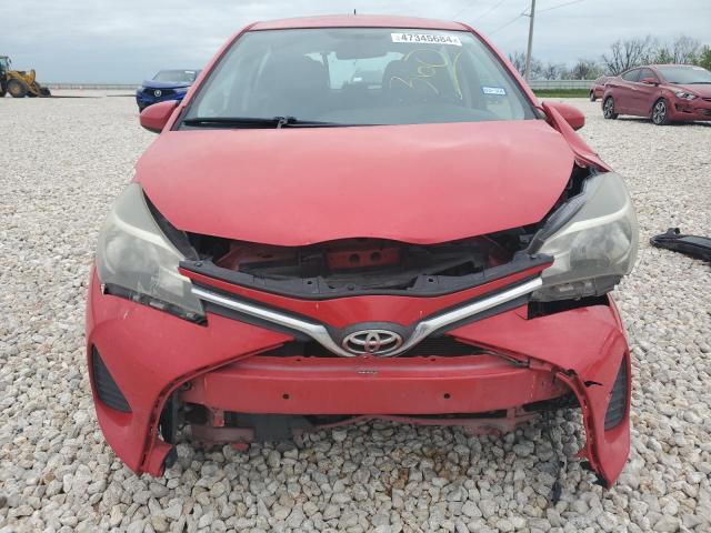 VNKKTUD31FA041596 - 2015 TOYOTA YARIS RED photo 5