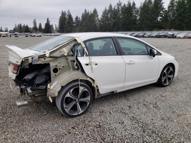 2HGFB6E54FH704638 - 2015 HONDA CIVIC SI WHITE photo 3