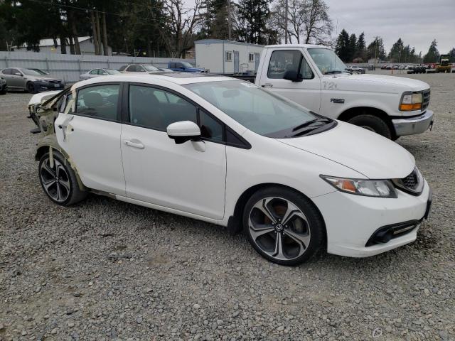 2HGFB6E54FH704638 - 2015 HONDA CIVIC SI WHITE photo 4